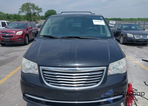 2013 Chrysler Town & Country Touring from USA, damaged, VIN 2C4RC1BG2DR540878